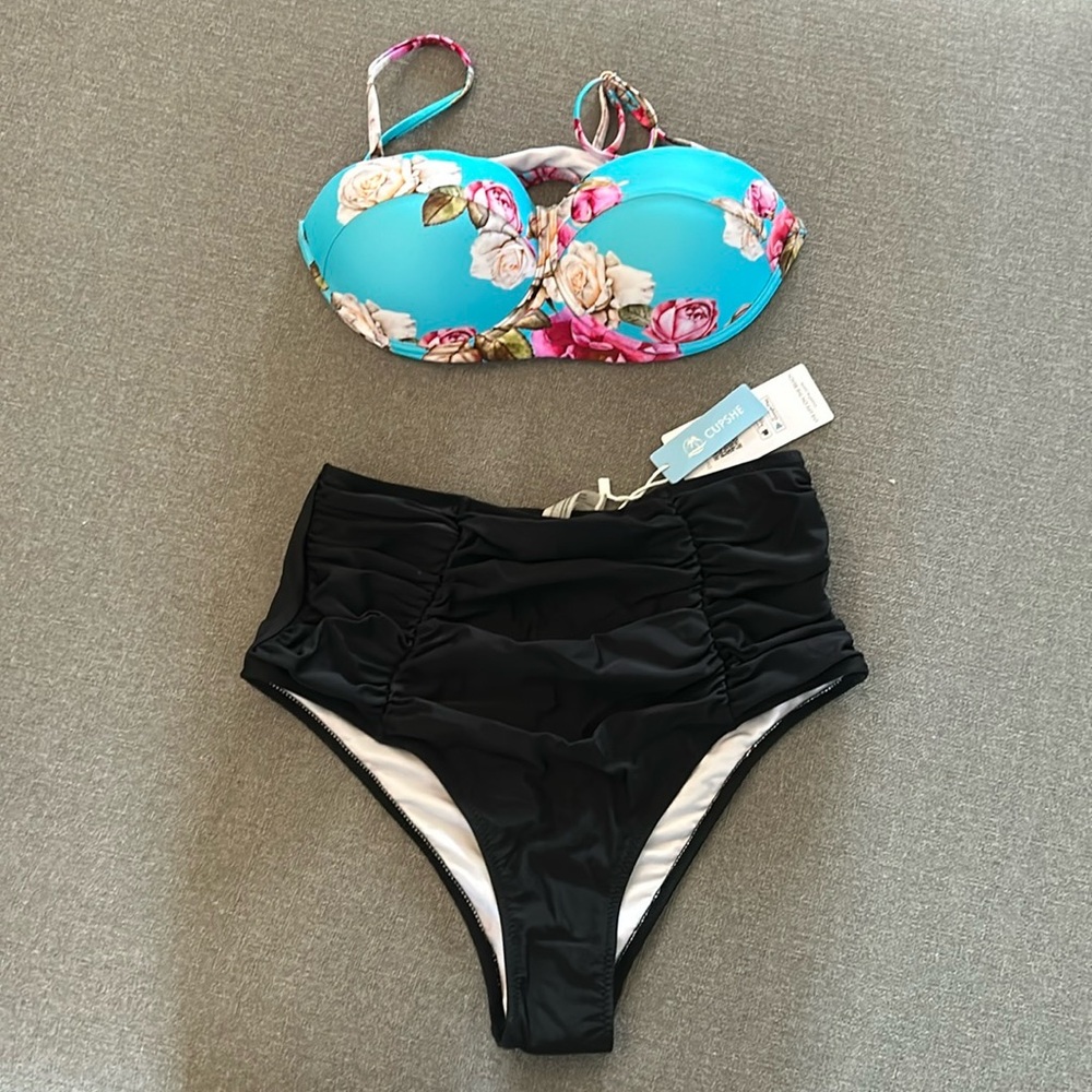 High Waisted Swim Suit